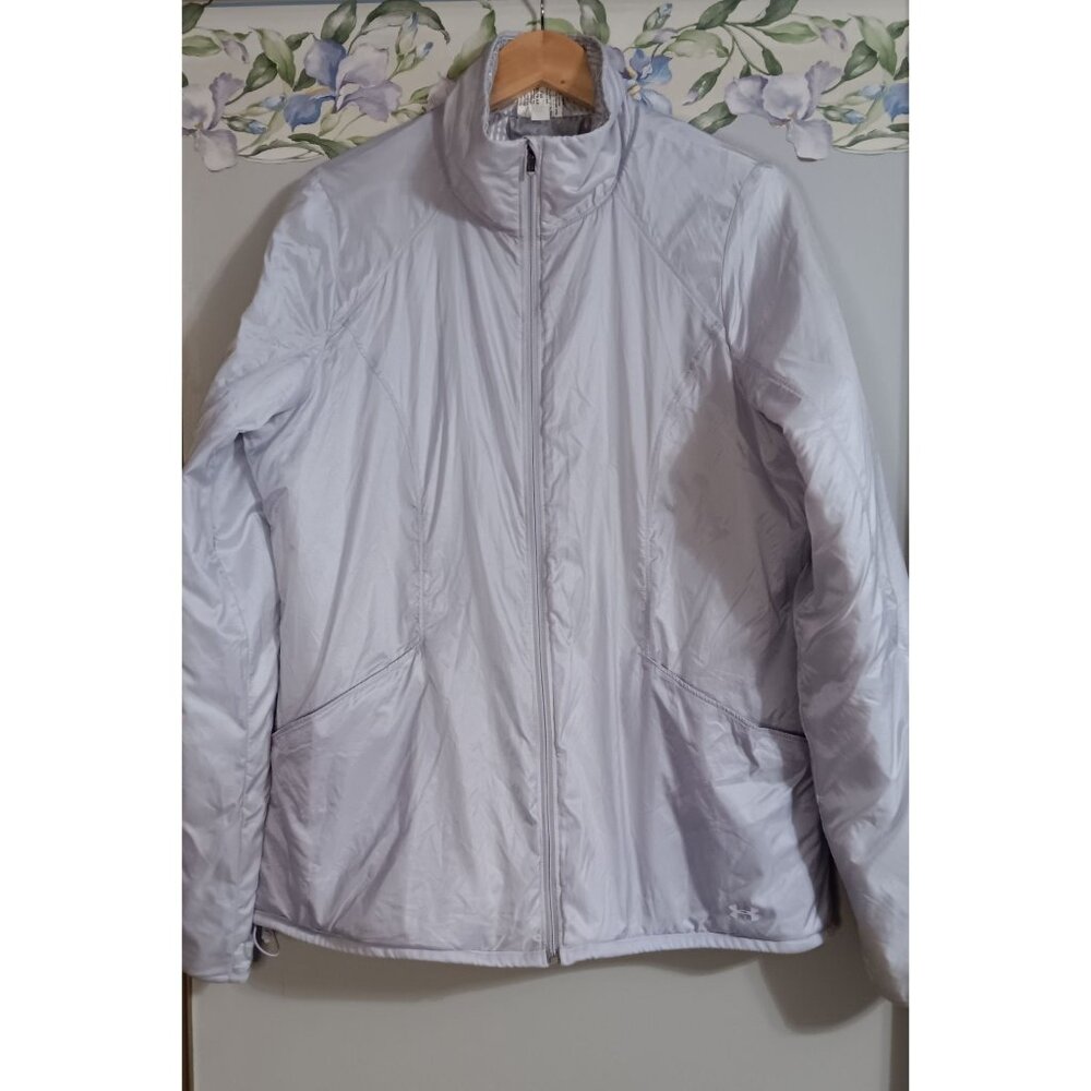 Under Armour Large Purple Primaloft Infrared Lightweight Casual Travel Outdoor